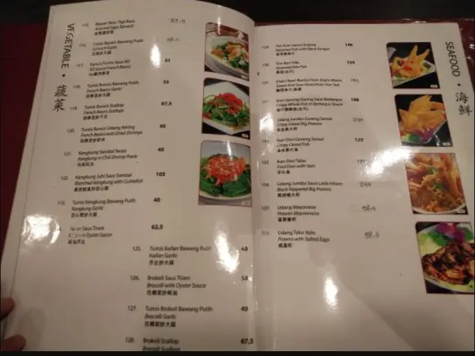 BOON TONG KEE MENU