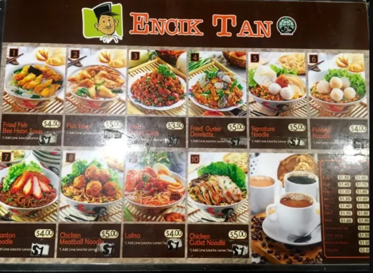 ENCIK TAN MENU