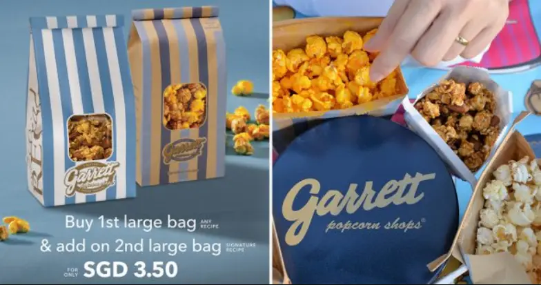 GARRETT POPCORN MENU SINGAPORE