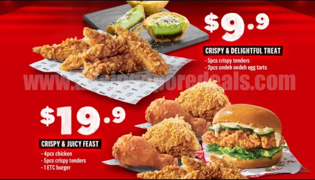 KFC MENU SINGAPORE