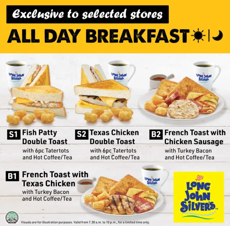 LONG JOHN SILVER’S MENU