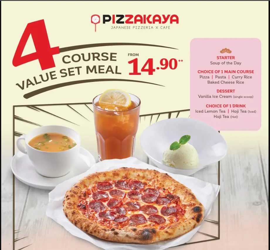 PIZZAKAYA MENU SINGAPORE