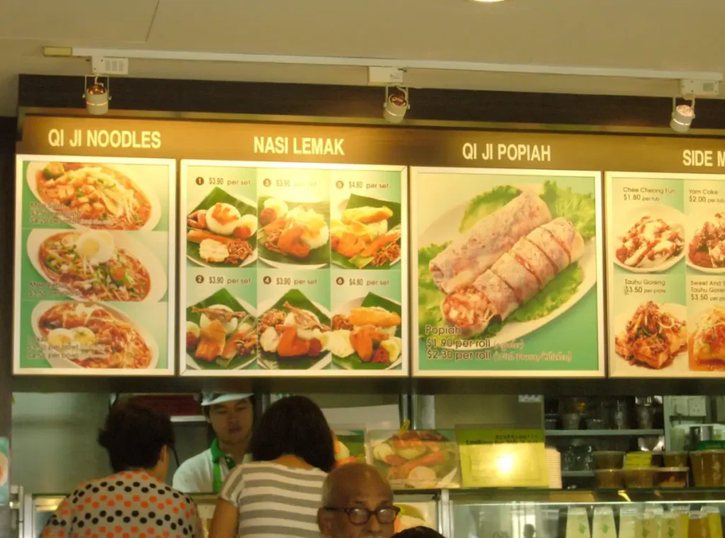 QIJI MENU SINGAPORE