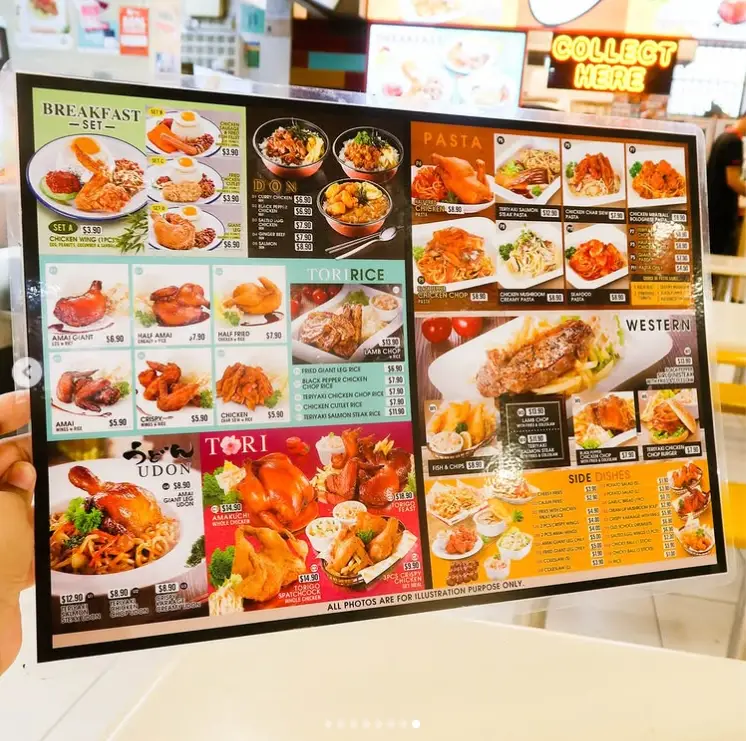 TORIGO MENU SINGAPORE