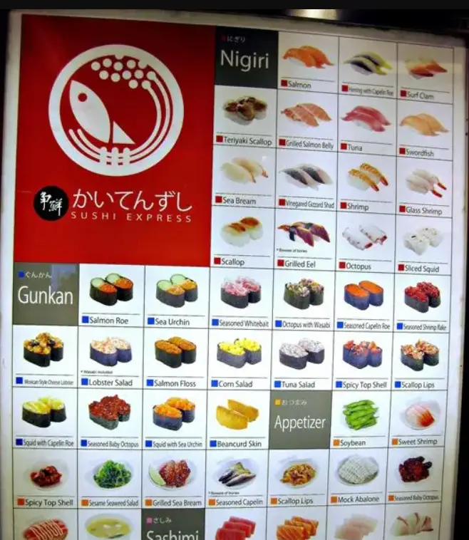 UMISUSHI MENU SINGAPORE